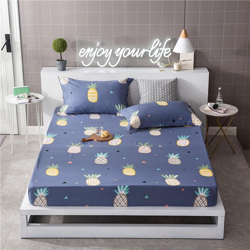 100% Cotton Ga Bọc Đệm 1.2/1.5/2.0m M Trên Giường Cung Cấp 100% Cotton Ga Giường Đơn Chiếc Duy Nhất Hai Người Vỏ Chăn