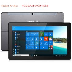 Teclast X3 Plus 2 in 1 Tablet PC 11.6 inch Windows 10 Intel Celeron N3450 Quad Core 1.1GHz 6GB RAM 64GB ROM eMMC Bluetooth Dual Cameras