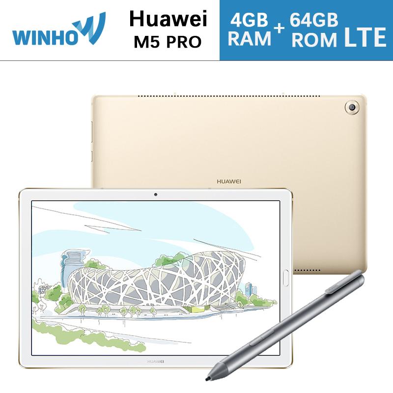 Huawei MediaPad M5 Pro 10.8Inch 13MP+8MP 4G+64G LTE Version Original Set
