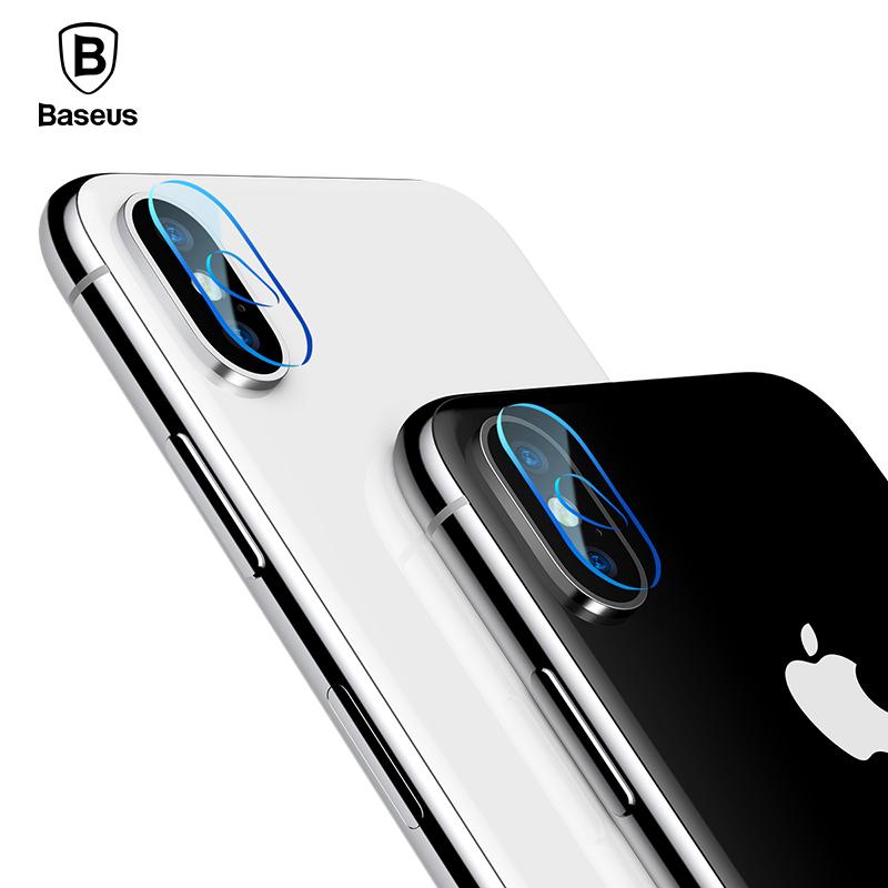 Baseus Camera Lens Screen Protector for iPhone XS MAX / XS / X (2-Pack)