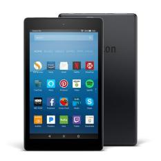 Amazon Fire HD 8 Tablet with Alexa, 8″ HD Display, 16 GB, Black