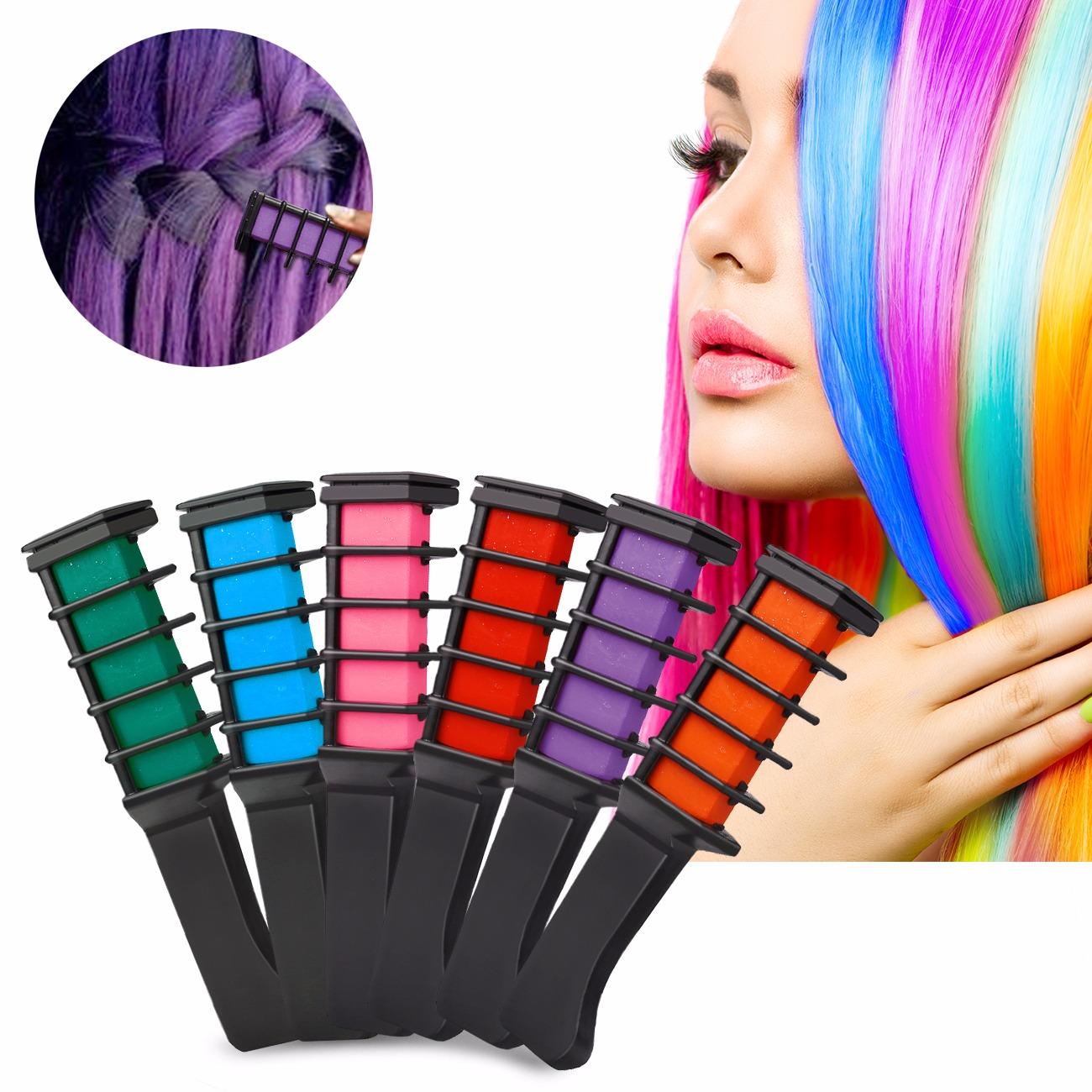 SAVFY Mini Disposable Personal Salon Use Hair Dye Comb Hair Color Chalk  Tool | Lazada Singapore