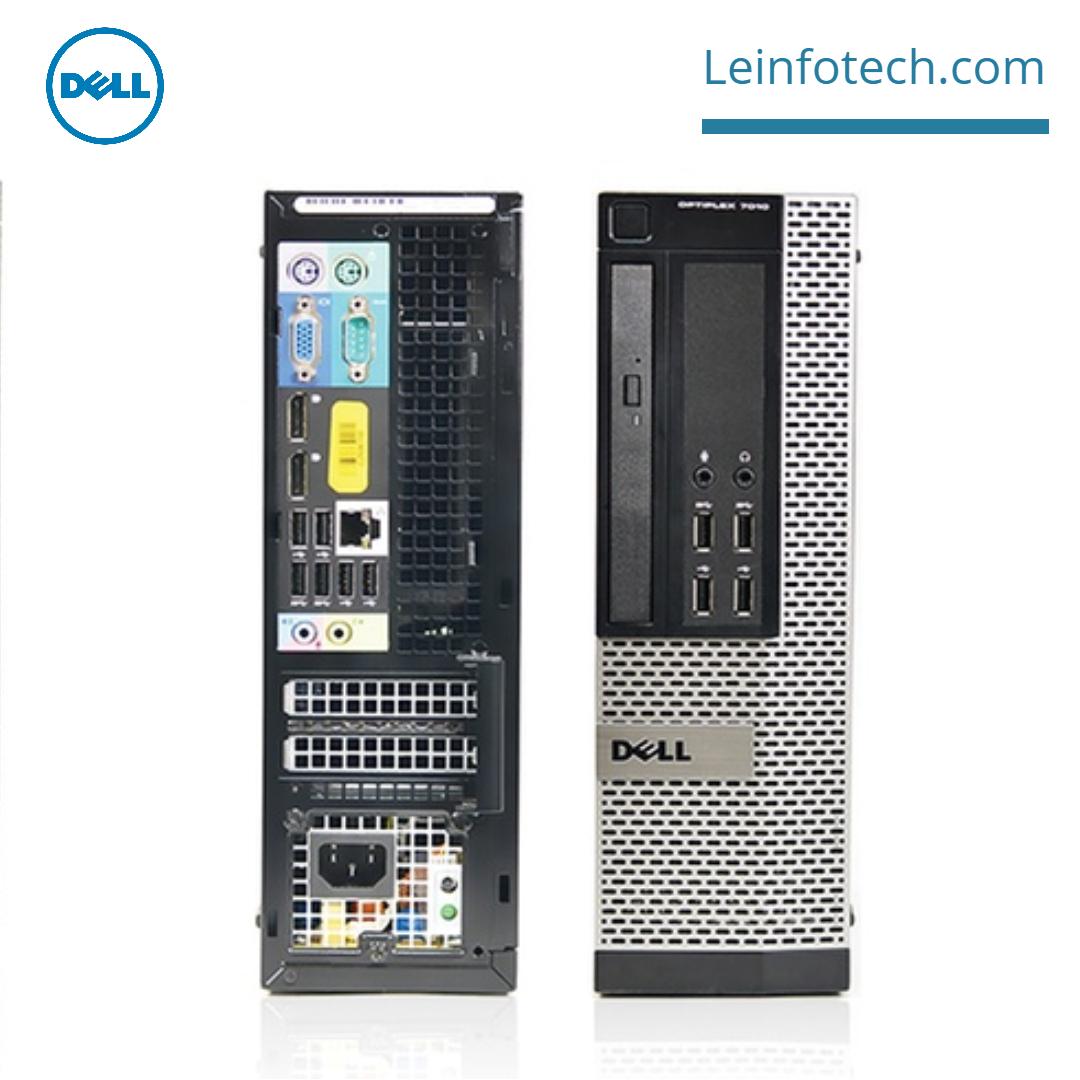 Dell Optiplex 7010 SFF Business Desktop i7-3770 #3.4Ghz 4GB DDR3 240GB SSD Win 10 Pro One Month Warranty Used