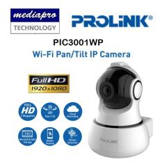 PROLINK PIC3001WP Full HD 1080p Wide Angle Pan/Tilt Wireless IP Camera with 2-Way Audio
