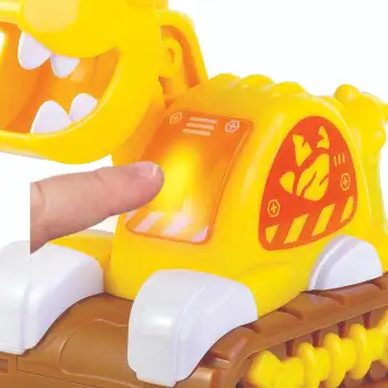 Hap-P-Kid Dino Construction Vehicle