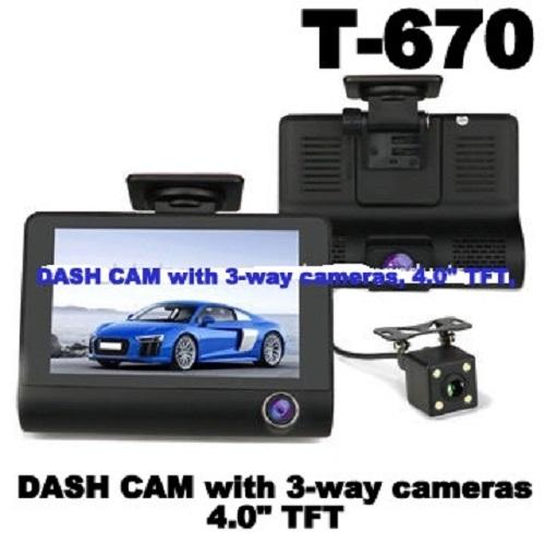 T-670 DVR CAR CAMERA