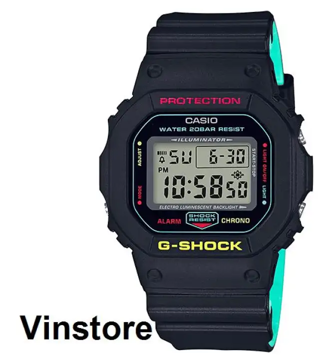 Vinstore G Shock New Breezy Rasta Color Black Neon Blue Men Sports Watch Dw 5600cmb 1dr Dw 5600cmb 1d Dw 5600cmb 1 Dw5600cmb 1 Dw5600cmb 1d Lazada Singapore