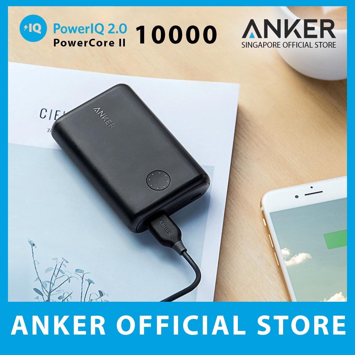 Anker PowerCore II 10000 With Upgraded PowerIQ 2.0 Portable Powerbank