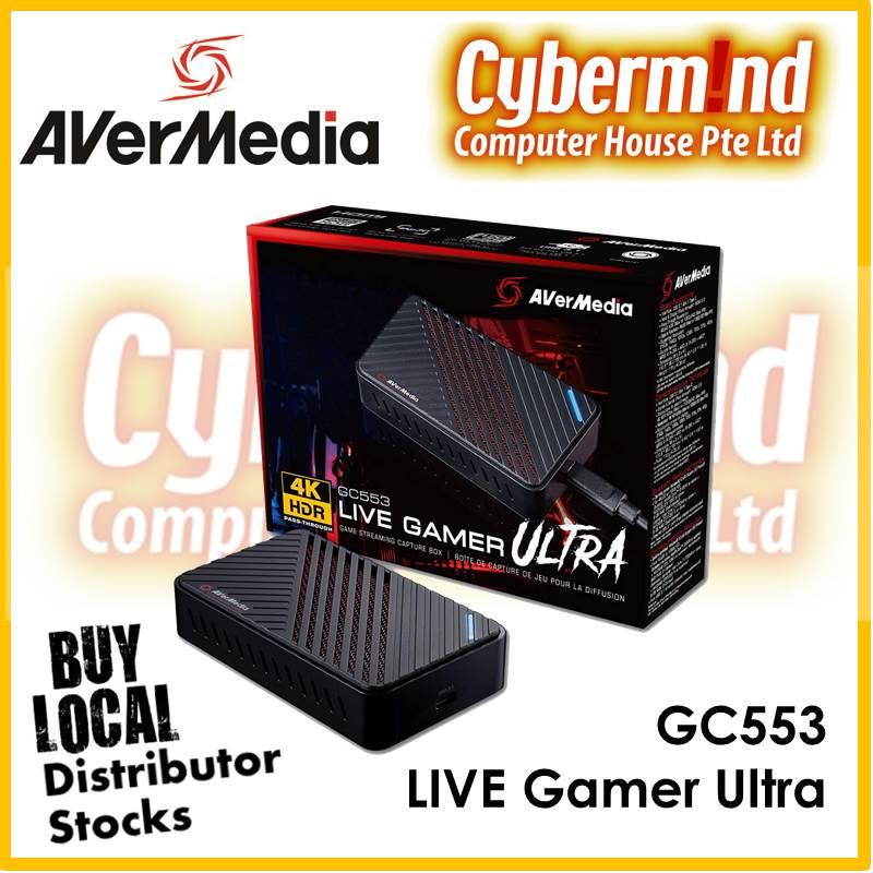 AVERMEDIA Live Gamer ULTRA 4K HDR (GC553) Live streaming / Video capture