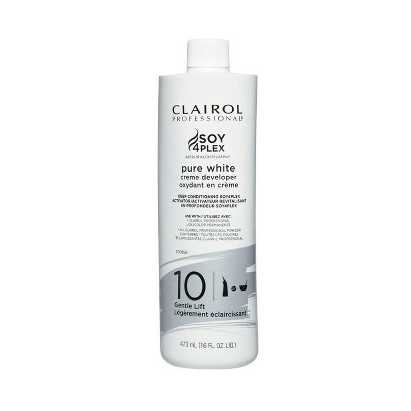 Clairol Soy 4plex Volume 10 Pure White Creme Developer Extra Lift 16oz Lazada Singapore