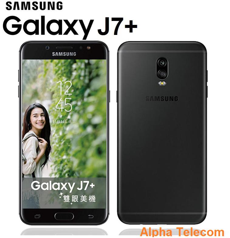 Samsung Galaxy J7 Plus (4GB/32GB) Singapore Warranty Set {FREE Samsung microSD EVO 64GB} BRAND NEW-UNSEAL