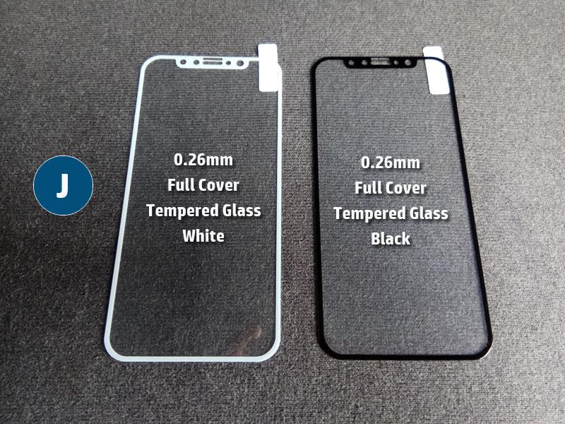 【Tempered Glass】【 IPhone X 】【 A - 0.26mm High Clear 】Tempered Glass Screen Protector for IPhone X High Quailty 9H...