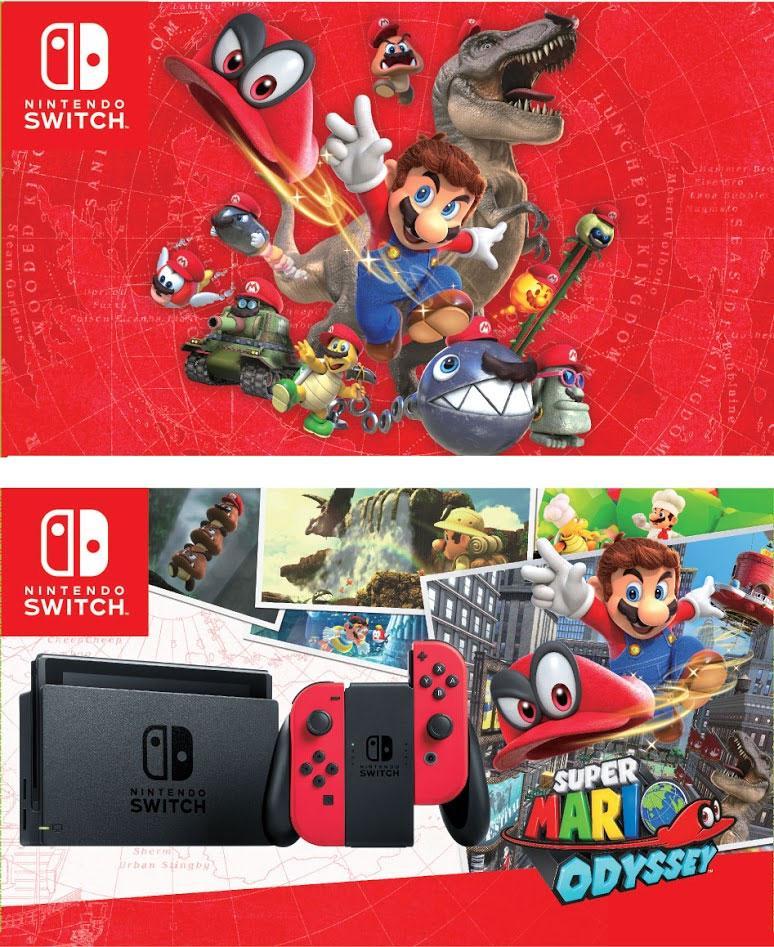 Nintendo Switch Super Mario Odyssey Bundle (Red) – Local Set