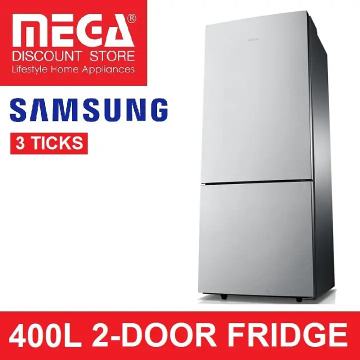 Samsung Rl4004sbasl 400l 2 Door Fridge 3 Ticks Lazada Singapore