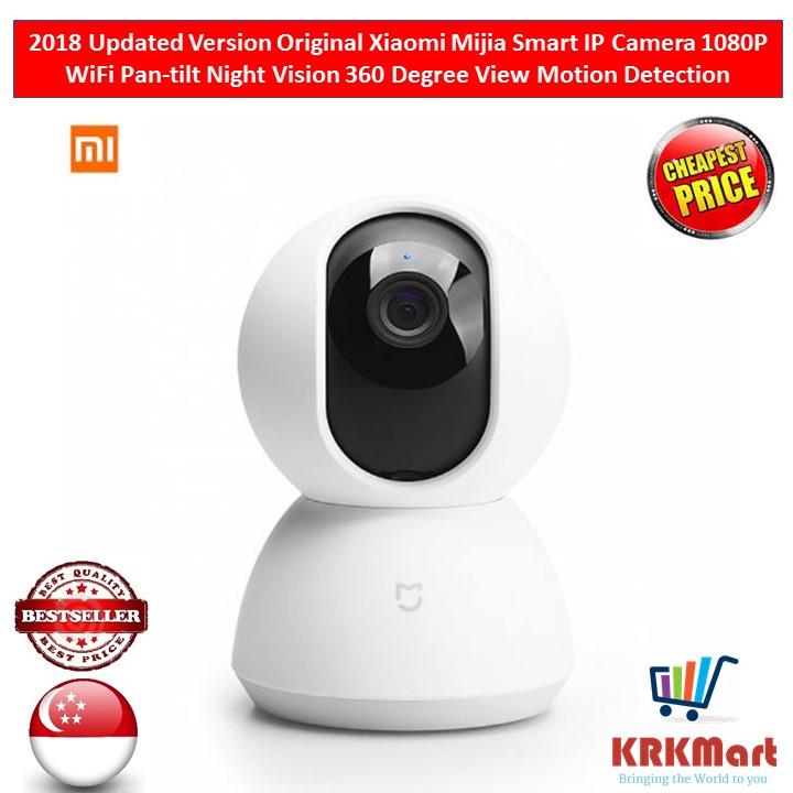 2018 Updated Version Original Xiaomi Mijia Smart IP Camera 1080P WiFi Pan-tilt Night Vision 360 Degree View Motion Detection