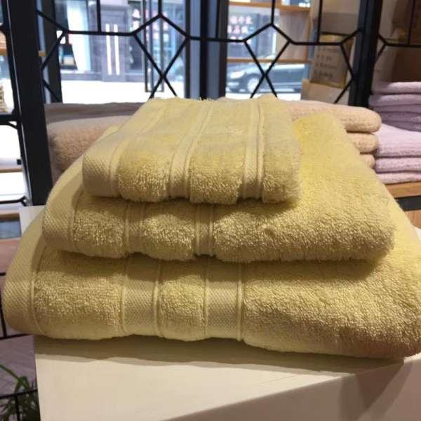 Bông Tân Cương Ba Mảnh 510g Dày Khăn Tắm Khăn Mặt Người Lớn Vài Tăng Dày 100% Cotton Mềm Mại Hút Nước Phù Hợp Với