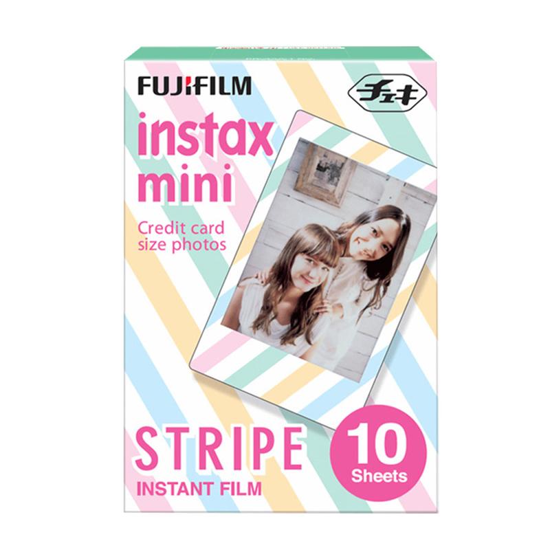 Fujifilm Instax Mini Stripe Instant Films 10 Sheets Lazada