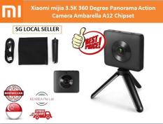 Xiaomi mijia 3.5K 360 Degree Panorama Action Camera Ambarella A12 Chipset Domestic Edition