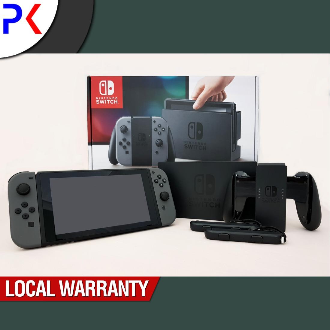 Nintendo Switch Console with Grey Joy-Con (ASIA)
