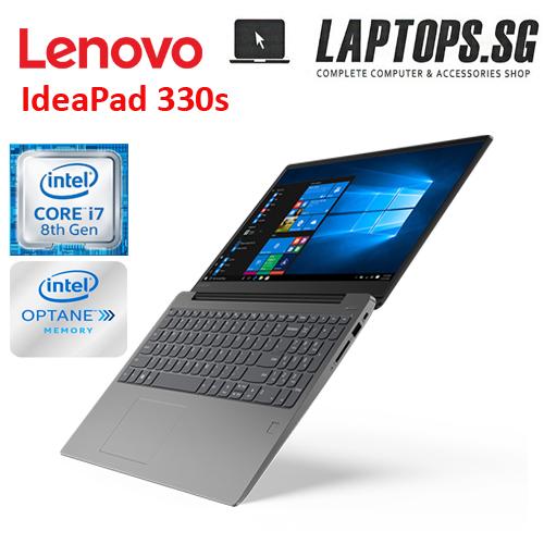 New Lenovo IdeaPad 330s intelcore i7 8th Gen 8550u /20GB memory(4GB DDR4 ram + 16GB intel optane memory) / 1TB HDD / AMD 4GB Graphics /15.6 inch FHD screen /win10 H /2YRS warty