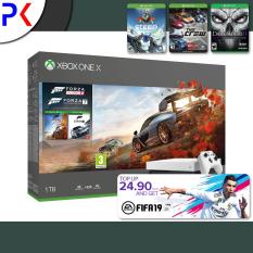 Xbox One X 1TB (ASIA) White Special Edition Forza Horizon 4 Bundle + 3 Free Games