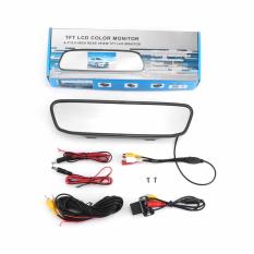 4.3 Inch Car TFT LCD Rear View Mirror Monitor Kit with Car Rearview Camera