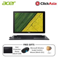 Acer Switch 5 (SW512-52P-72K1) – 12″ TouchScreen/i7-7500U/8GB DDR3/512GB SSD/W10 Pro (Black)