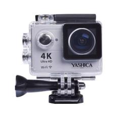 Yashica YAC340 4K WiFi Action Camera with mounts & accessories