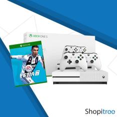 XBox One S 1TB Console with 2 Controllers + FIFA 19 Bundle + 1 Year Warranty By Singapore Microsoft