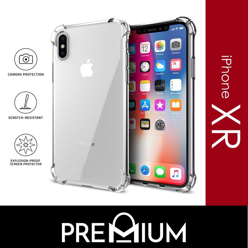 Anti Shock Tough Armor Slim Flexible Case Casing Phone Cases For iPhone Xs Max XR X 7 8 6 6S...