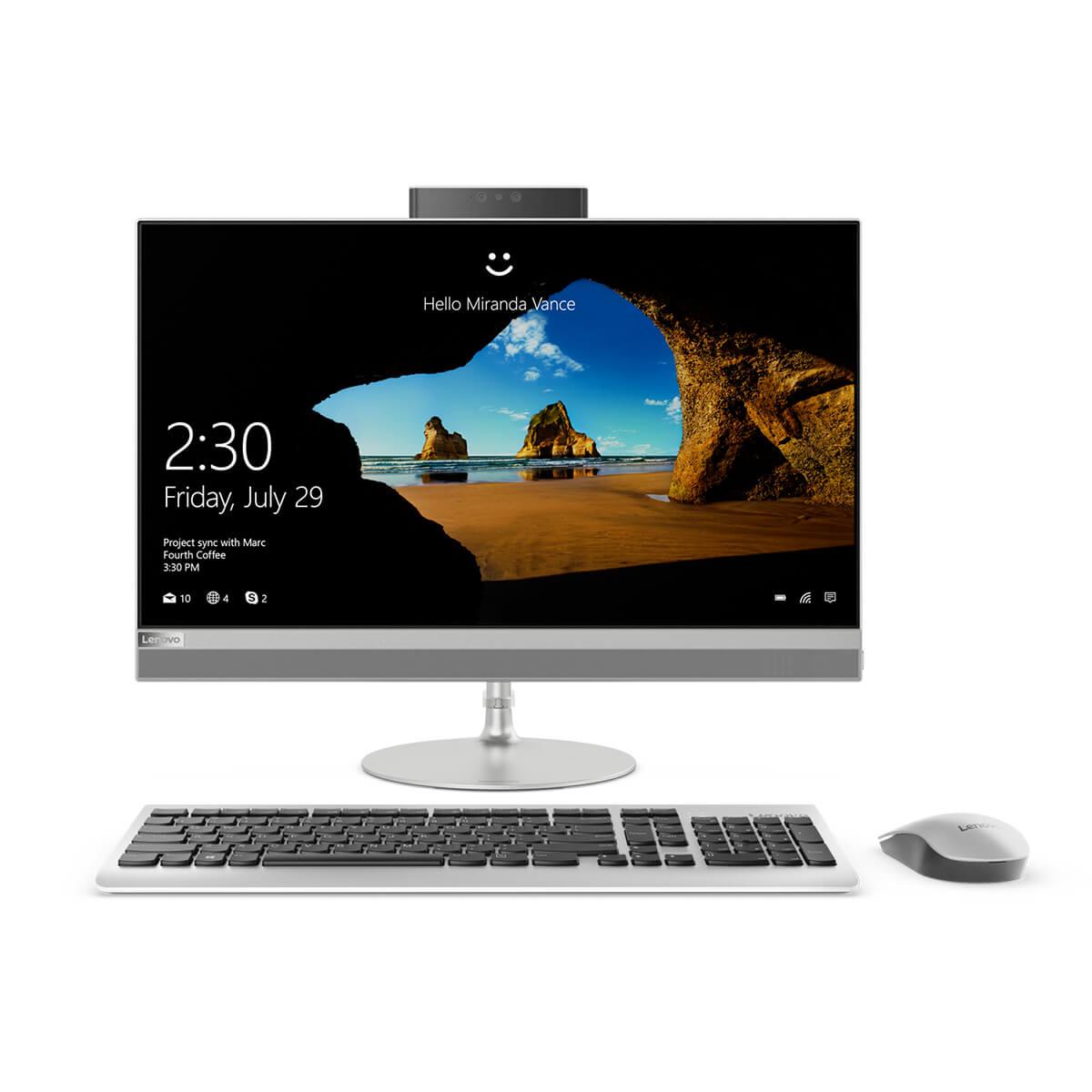 Lenovo IdeaCentre AIO 520-24IKU (Core i5-8250U,8GB,Integrated,1TB HDD)