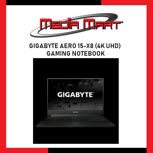 GIGABYTE AERO 15-X8 (4K UHD) Gamimg Notebook