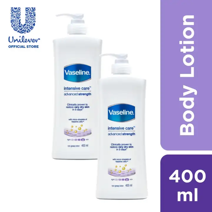 vaseline advanced strength body lotion