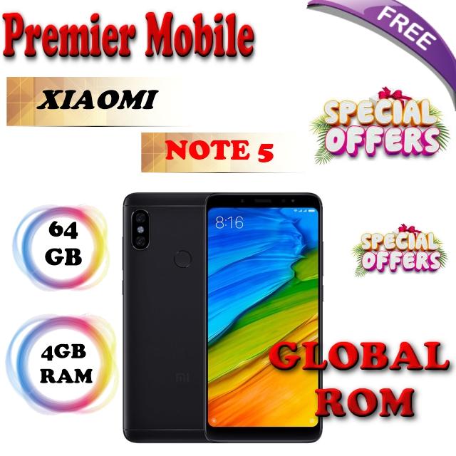 Xiaomi Redmi Note 5 (64GB + 4GB Ram)