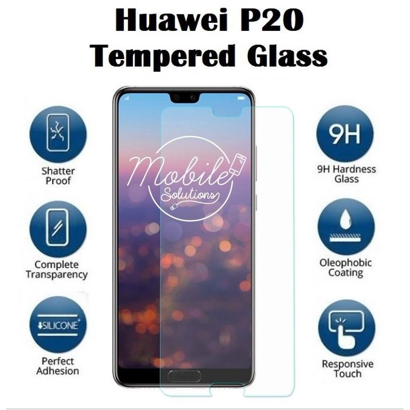 Huawei P20 Tempered Glass Screen Protector (Clear)