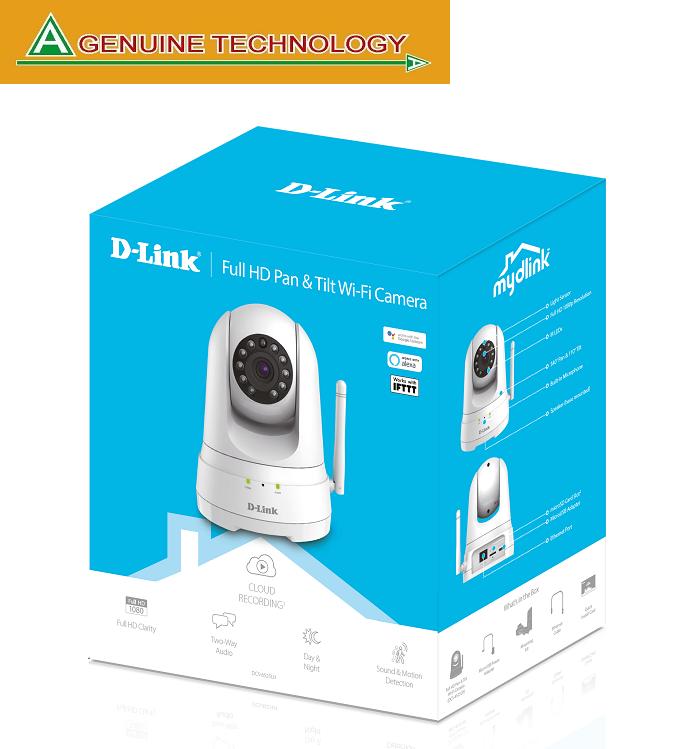 D-Link DCS-8525LH Full HD Pan & Tilt Wi-Fi Camera