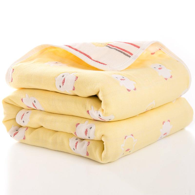 Bộ Chăn Ga Gối Cotton Six-Lớp Gạc Trẻ Em 