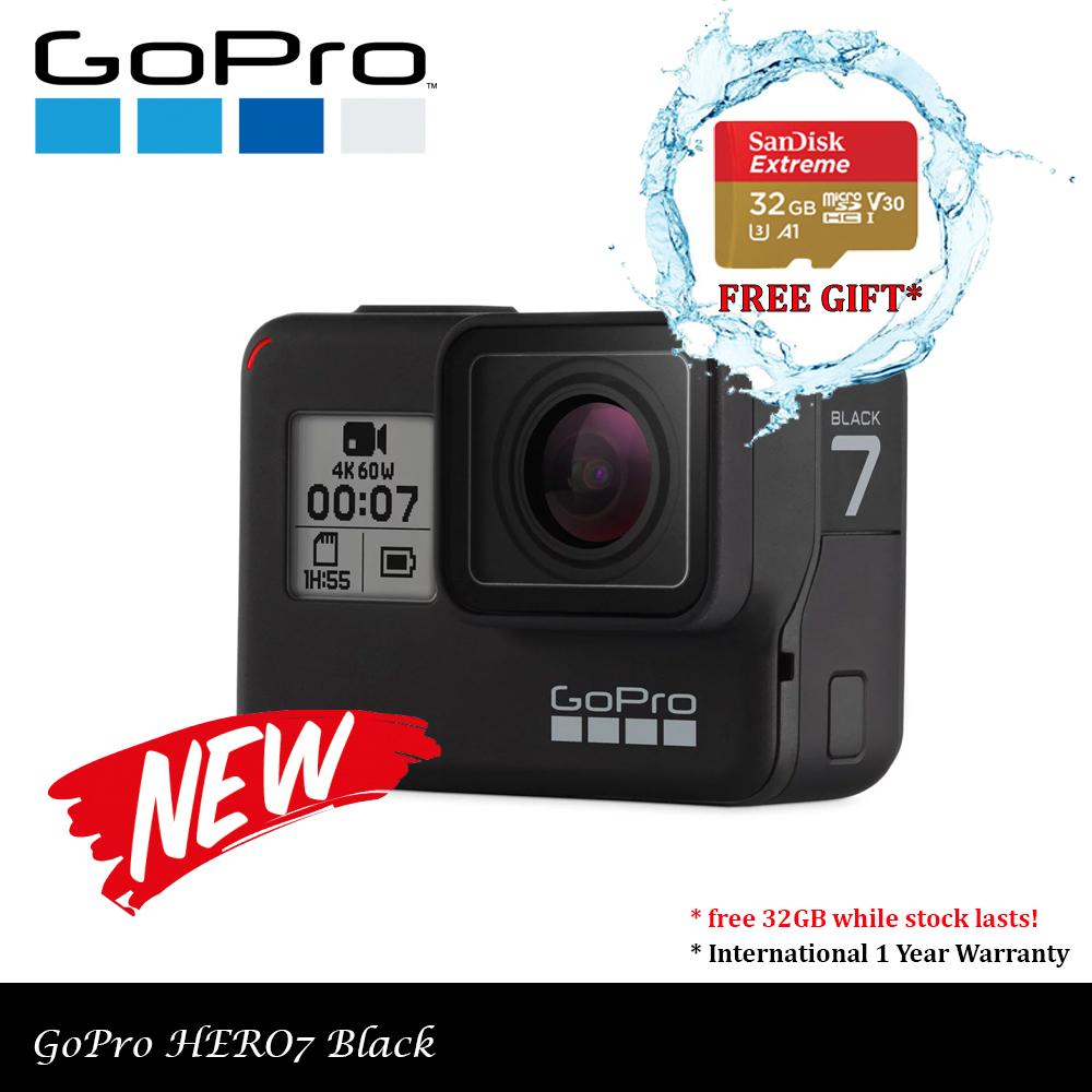 GoPro HERO7 Black (with Free 32GB microSD)