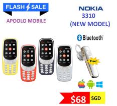 Nokia 3310 New Model 3G Bluetooth Free (Export)