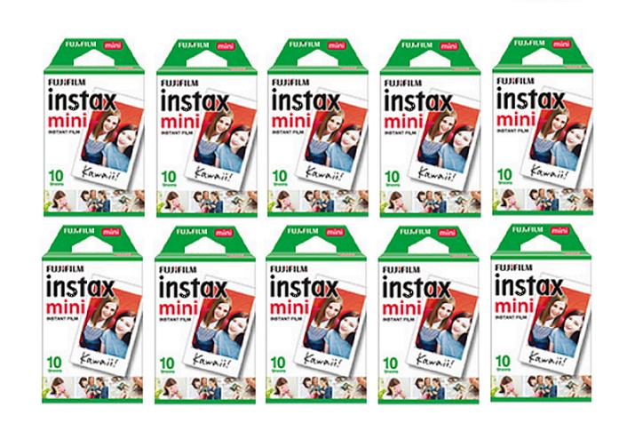 200 Sheets Fujifilm Instax Mini Twin Film (10 Twin Packs)