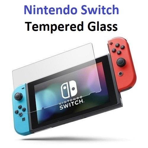 Nintendo Switch Clear Tempered Glass Screen Protector – 9H Toughness – Good Sensitivity – Crystal Clear Clarity – Anti-Scratch – Precise Fit – Local SG Seller
