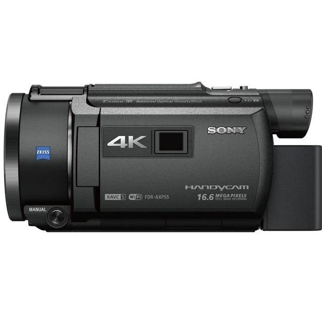 Sony FDR-AXP55 4K Handycam 8.2MP with Built-in Projector 50ANSI LUMENS