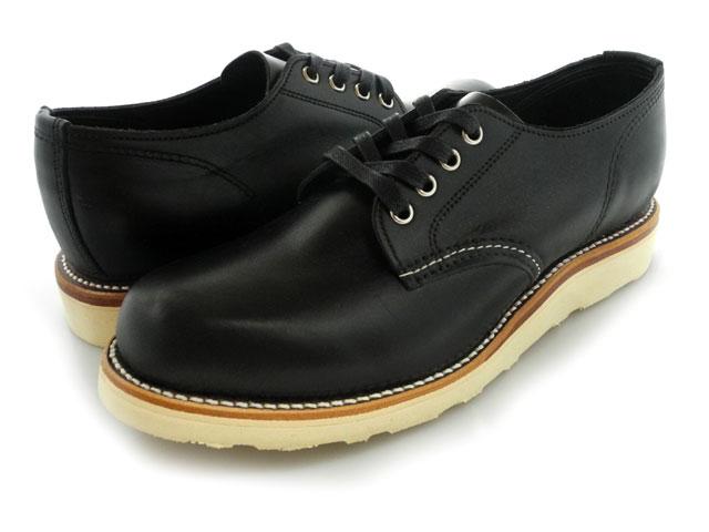 chippewa leather moc toe oxford shoes