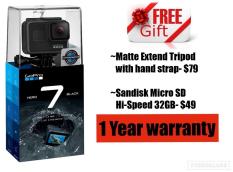GoPro HERO 7 Black (free gift $128) 1 Yr warranty