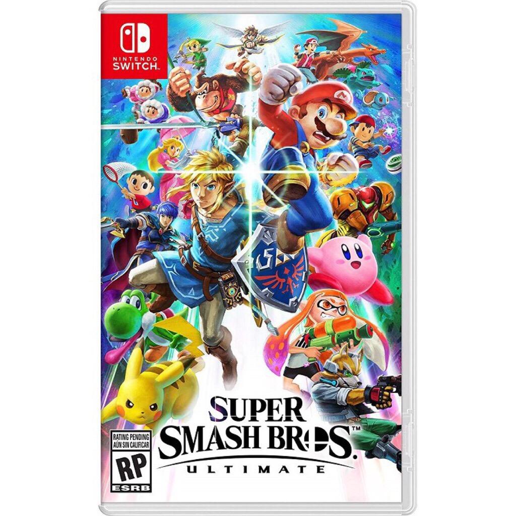 Pre-Order!!! Nintendo Switch Super Smash Bro Ultimate (ship earliest 7th Dec)