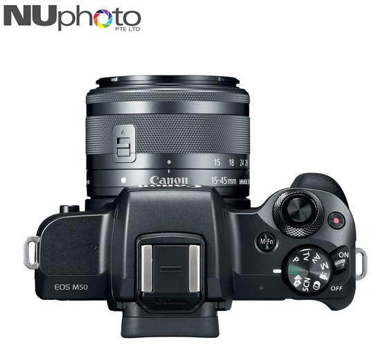 Canon EOS M50 Kit (EF-M 15-45mm f/3.5-6.3 IS STM Lens)