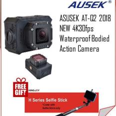 ASUSEK AT-Q2 2018 NEW 4K30fps Waterproof Bodied Action Camera