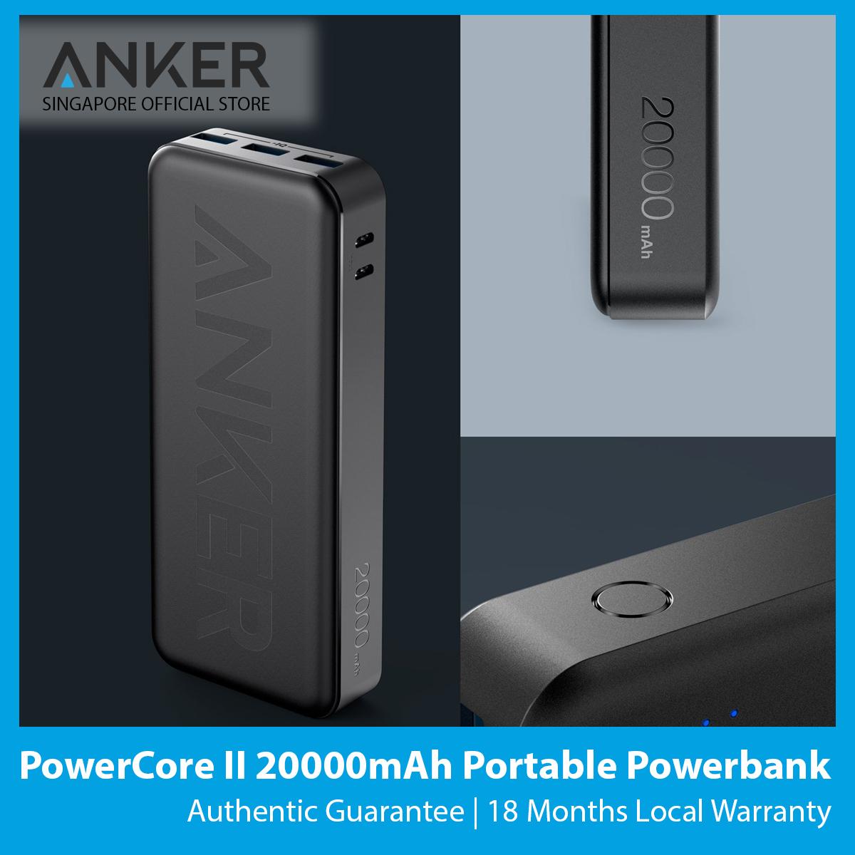 Anker PowerCore II 20000mAh With 3 PowerIQ Powerbank