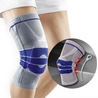 Black, L Silicone Knee Pads More Protection For Meniscus Tear Recovery Join Pain Relieve Knee Brace
