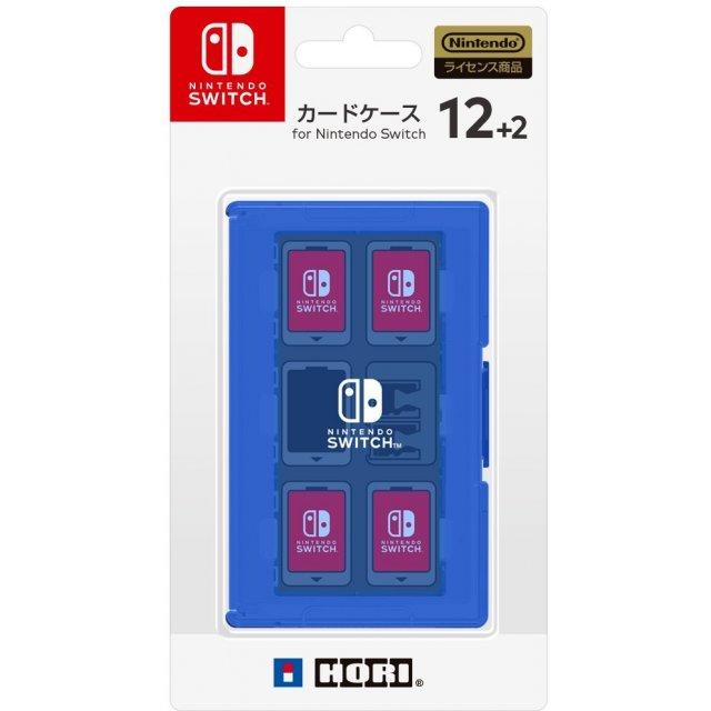 NSW-022 Hori Nintendo Switch Card Case 12+2 Blue-JP